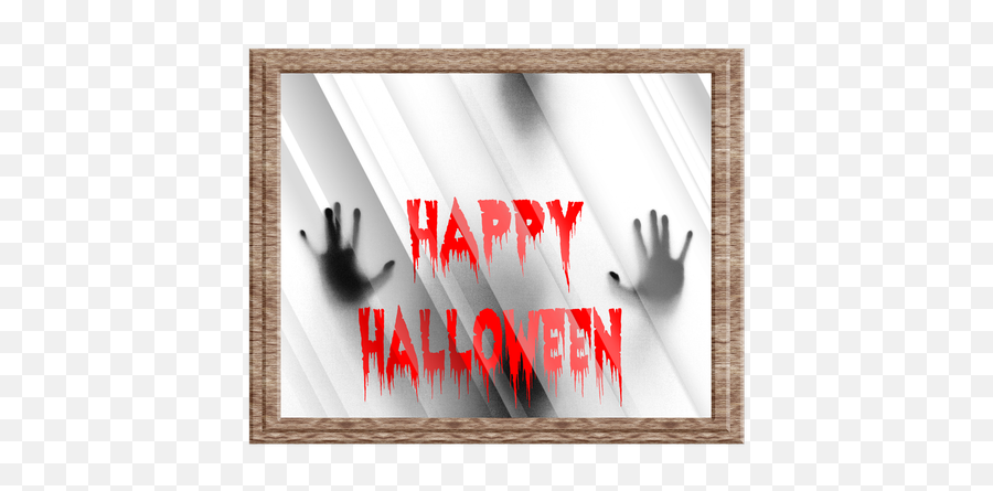 Halloween 3d Drawing Grey Public Domain - Picture Frame Emoji,Holloween Emotions