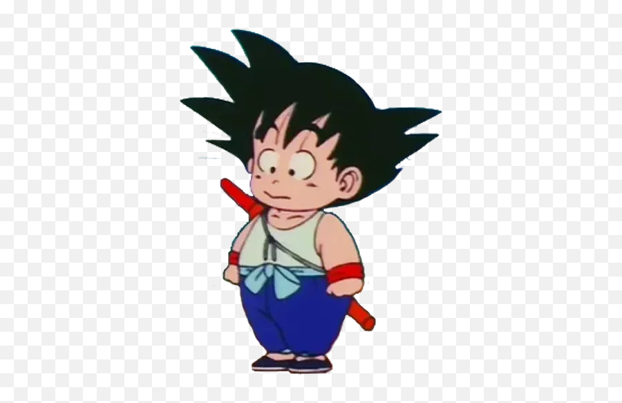 Goku Whatsapp Stickers - Stickers Cloud Kid Goku Pfp Emoji,Dbz Goku Emoticon