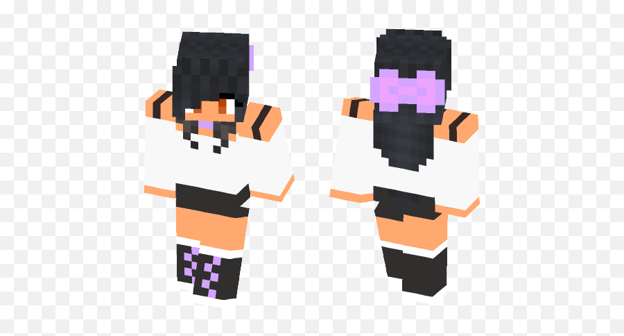 Download Aphmau Minecraft Skin For Free Superminecraftskins - Blue Gamer Girl Minecraft Skin Emoji,Aphmau Emotion Skins