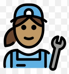 Medium Skin Emoji - Mechaniker Clipart,Emojis In Medium
