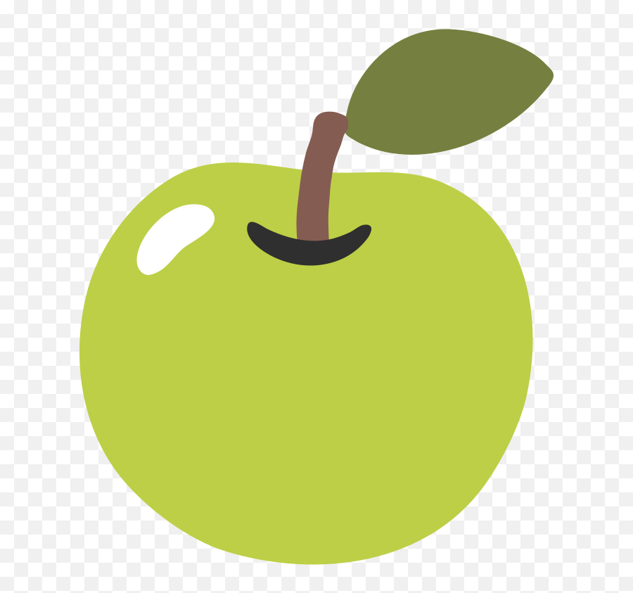 Emoji U1f34f - Transparent Background Apple Icon Png,Emojis Frutas