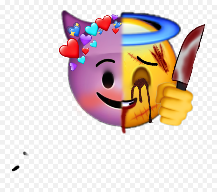 Emoji Teufel Angel Sticker - Happy,Engel Emoji
