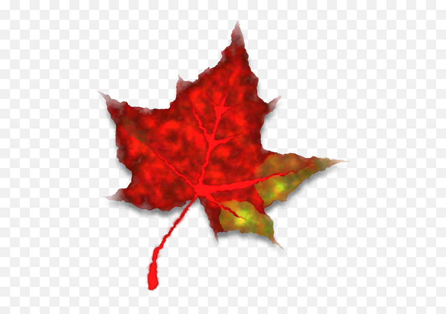 Maple Leaf Emoji,Maple Leaf Flag Emoticon Small