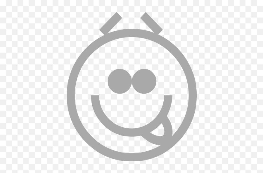 Dark Gray Emoticon 12 Icon - Free Dark Gray Emoticon Icons Emoji,Black Circle Emoticon