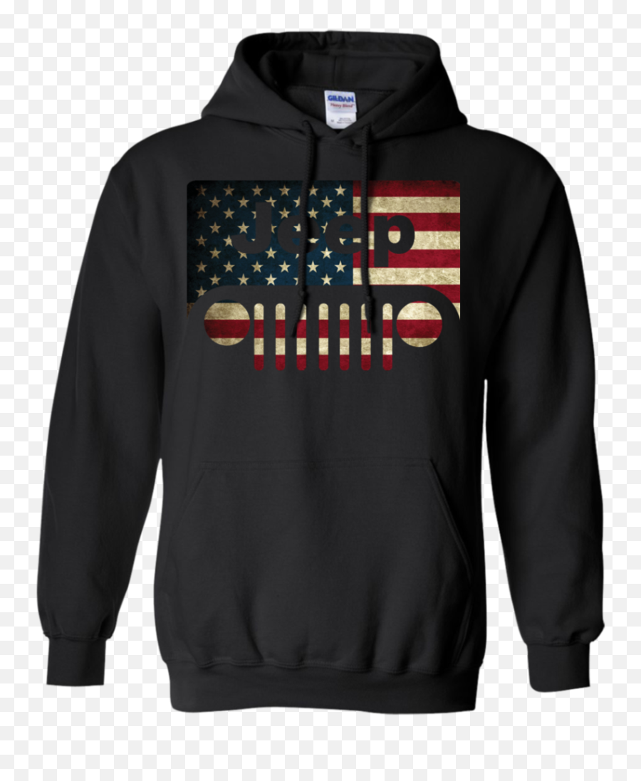 Jeep Lover - American Flag With Jeep Grille Pullover Hoodie Emoji,Jerp Emoji