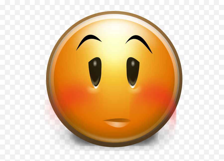 Filegnome3 - Embarrassedsvg Wikimedia Commons Embarrassed Clipart Png Transparent Emoji,Annoyed Emojis