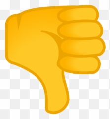 Thumbs Down Icon - Thumbs Down Emoji,Down Hand Emoji