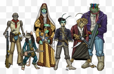 Starfinder Species In Really Wild West Owen Kc Stephens Emoji,Kobold Emoji