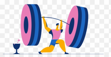 Premium Man Doing Biceps Workout 3d Illustration Download In Emoji,Bicep Curl Emoji