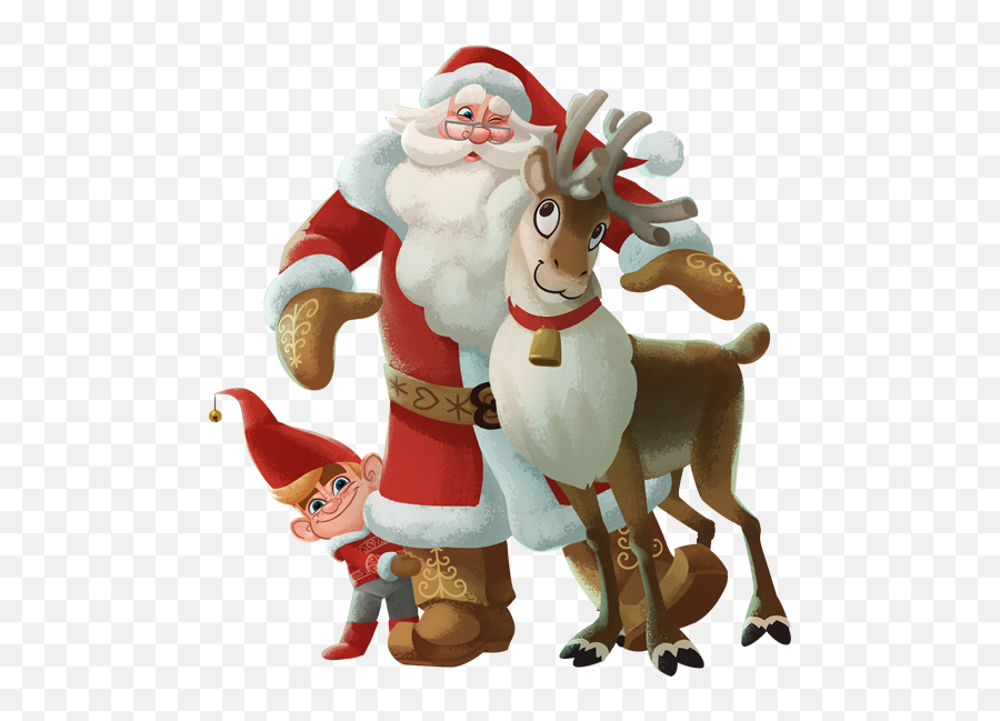 Santa Claus Finland - Joulupukki Png Emoji,Santa Emotions
