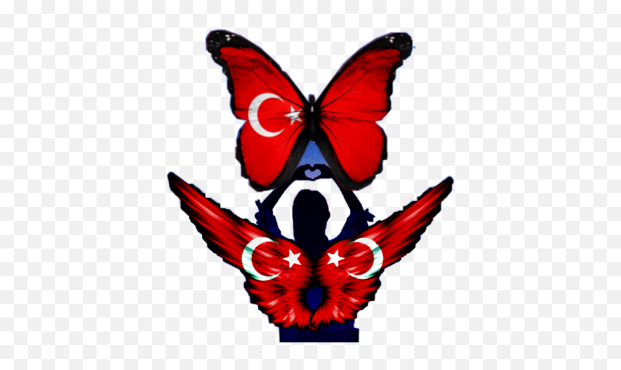 Turkey Turkish Turkishflag Flag Sticker By Acanö - Automotive Decal Emoji,Turkish Emoji