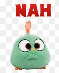 Shakes Head No Sticker By Angry Birds Movie For Ios Android - Angry Birds Stickers Gif Emoji,Witch Emoji Iphone