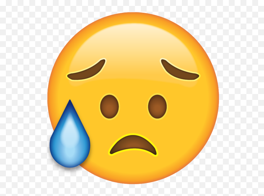 7 Emojis That Mean Something Completely - Disappointed But Relieved Face,Triumph Emoji