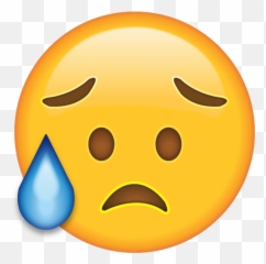 7 Emojis That Mean Something Completely - Disappointed But Relieved Face,Triumph Emoji