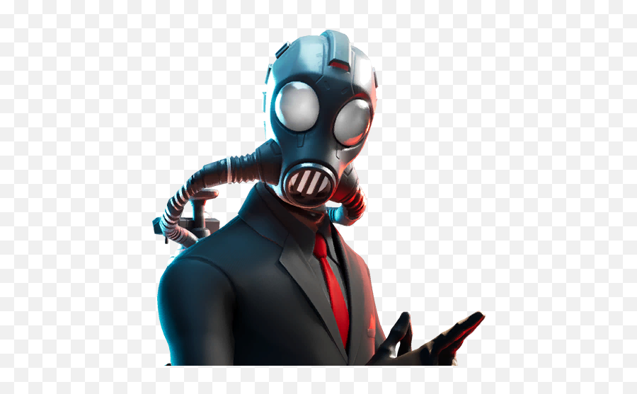 Fortnite Chaos Agent Skin Outfit - Esportinfo Fortnite Chaos Agent Png Emoji,Respirator Emojis
