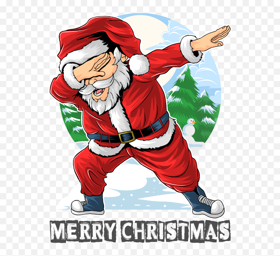 The Most Edited - Santa Claus Dabbing Emoji,Dabbin Emoji