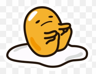 Busy Gudetama - Gudetama Egg Emoji,Emojis Transparent Gudetama