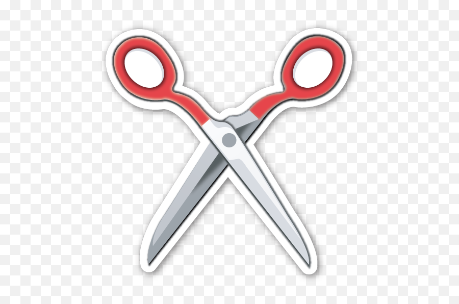 Emoji Ciseaux Transparent Png Image - Emoji Tijera,Scissors Emoji