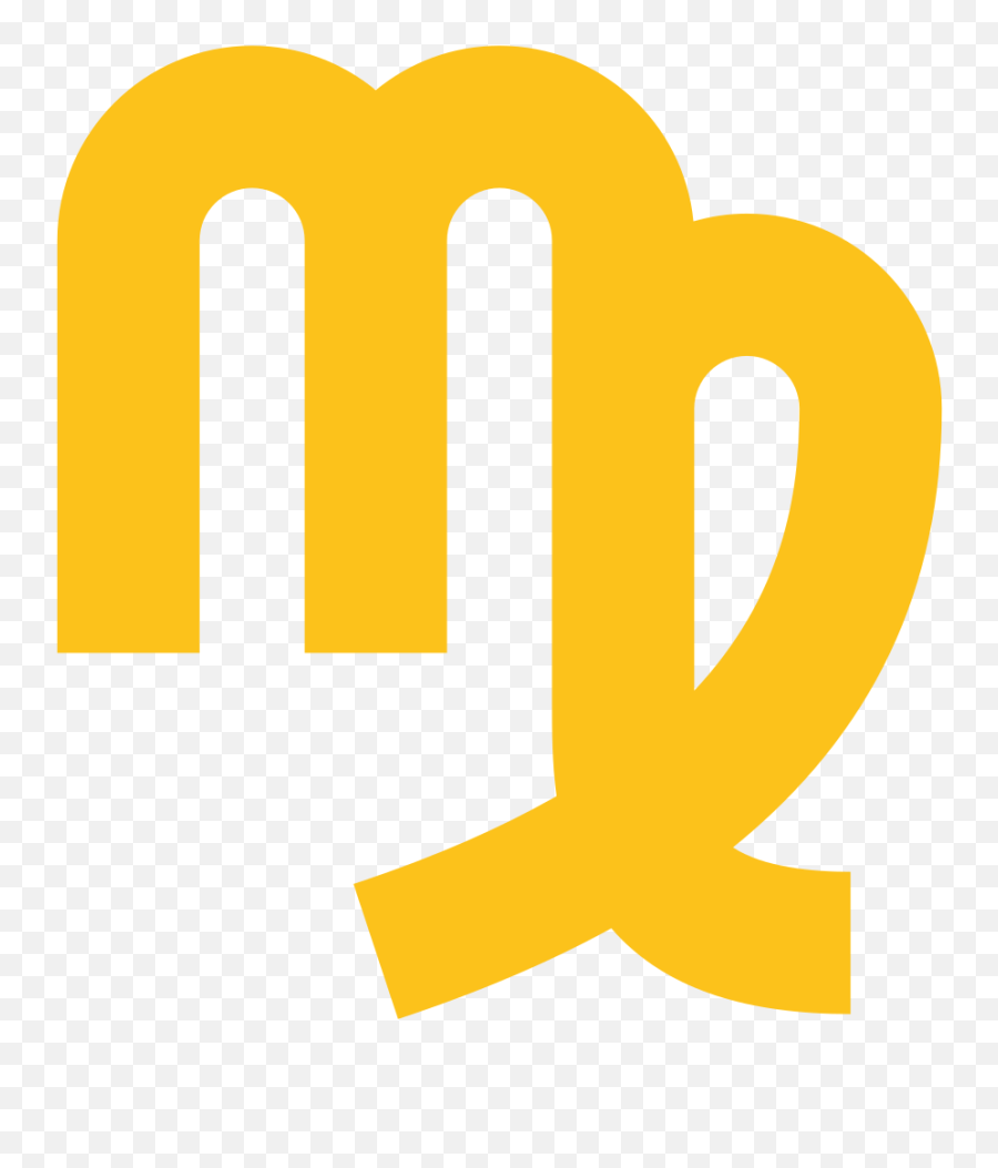 Fileemoji U264dsvg - Wikimedia Commons Virgo Yellow Symbol Png,Balance Emoji