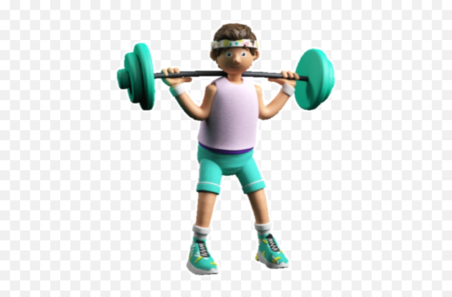 Gym Time Stickers For Whatsapp - Barbell Emoji,Gym Emoji Android