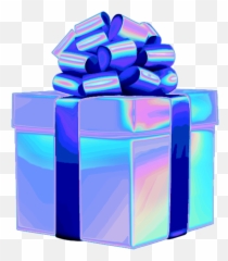 Holographic Gift Gifts Present Sticker By R Dayberry - Gift Giving Emoji,Emoji Birthday Presents
