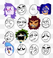 Pixilart - Just A Collab I Did Bk Im By Angell Sr Pelo Emoji,Im Cool Emoticon
