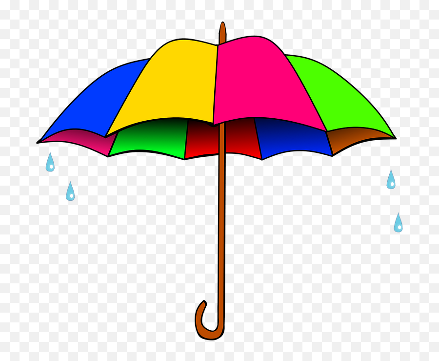 Clip Art Rain Umbrella Drip Storm - Parapluie Clipart Emoji,Clip Arts That Provoke Emotions