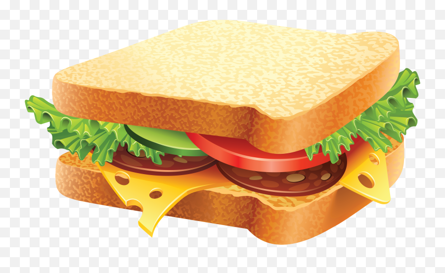 Sandwich Clip Art Free Clipart Panda - Sandwich Clipart Png Emoji,Sandwich Emoji