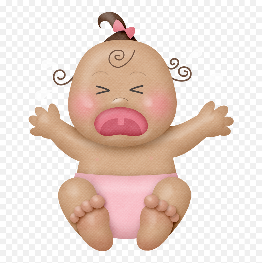 Baby Girls Clip Art - Baby Girl Crying Clipart Emoji,Girls Centerpieces Emojis