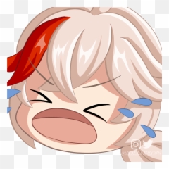 Art Kazuha Emoji - Genshin Impact Official Community Genshin Kazuha Emoji,Emoji With Brown Hair