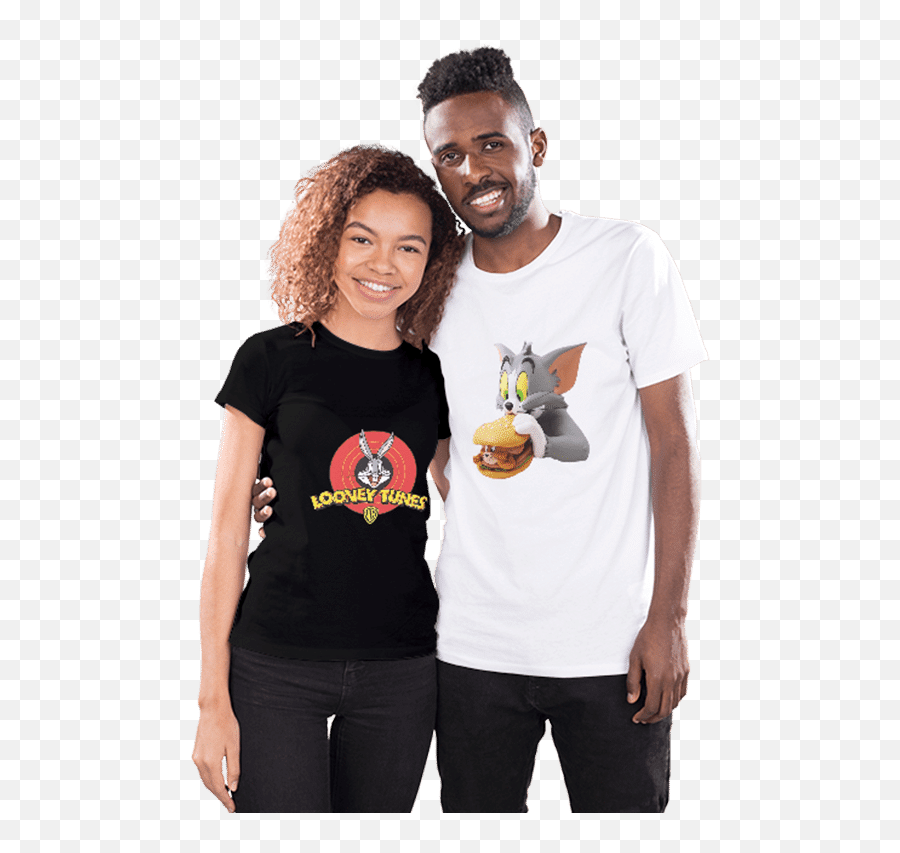 Printed T - Valentine Couple Tshat Emoji,Girls Emoji T Shirts Size