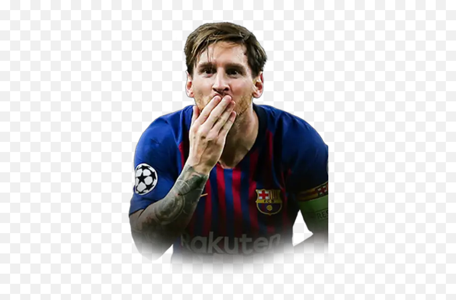 Messi Stickers For Whatsapp - Messi Totgs Fifa 19 Emoji,Messi Emoji