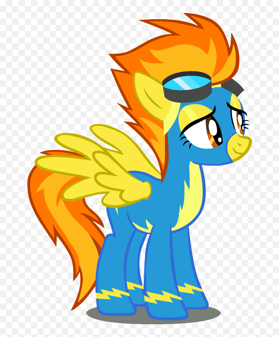 A 4chan Archive Of - Spitfire My Little Pony Wonderbolts Emoji,Biff Tannen Emoticon