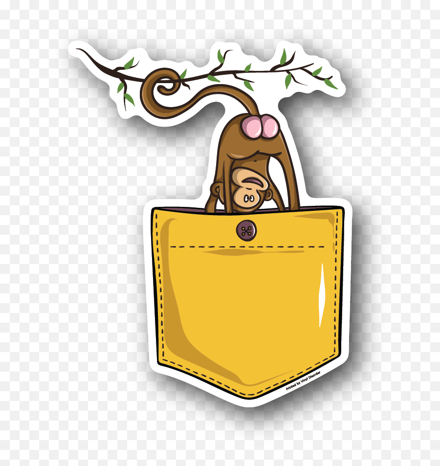 Monkey Butt Sticker - Vertical Emoji,Cinco De Mayo Emojis Iphone