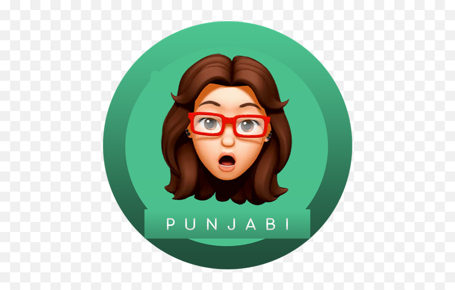 Updated Punjabi Stickers - 500 Stickers In Emoji,Girl Emoticon Brown Hair Ios