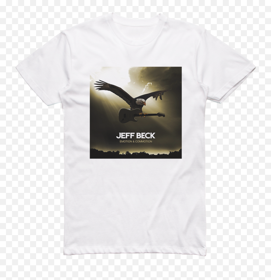 Jeff Beck Emotion Commotion Album Cover T - Shirt White Emoji,The Emotions Shirt