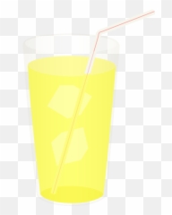 Lemonade In A Cup With A Straw - Clip Art Library Emoji,Pictures Of Lemonade Emojis