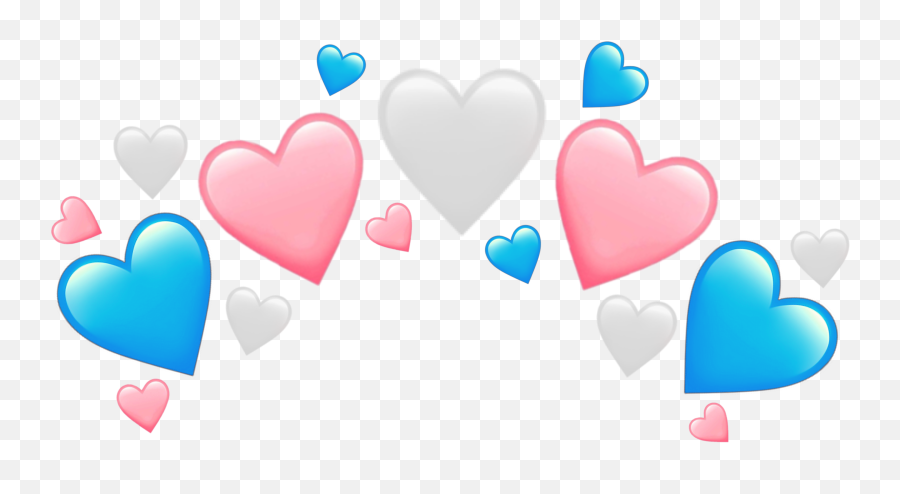 Heart Heartcrown Trans Transgender Sticker By Aa - Girly Emoji,Transgender Emoji