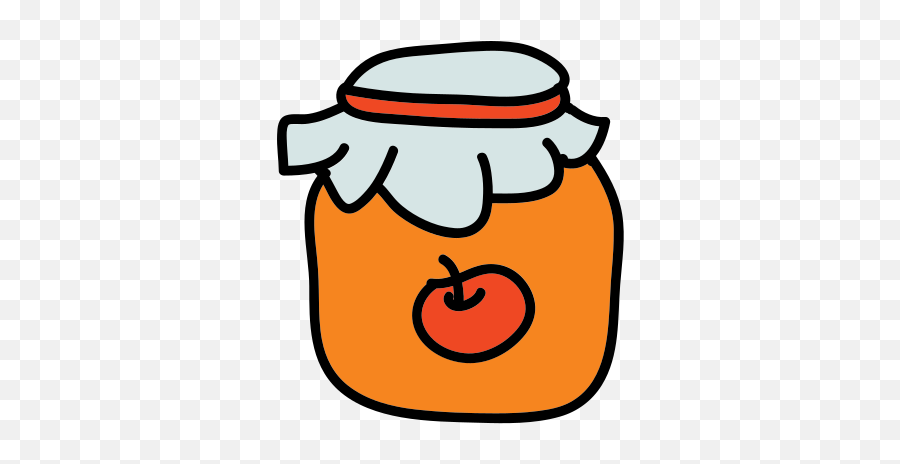 Apple Jam Icon U2013 Free Download Png And Vector Emoji,Jar And Sun Emoji