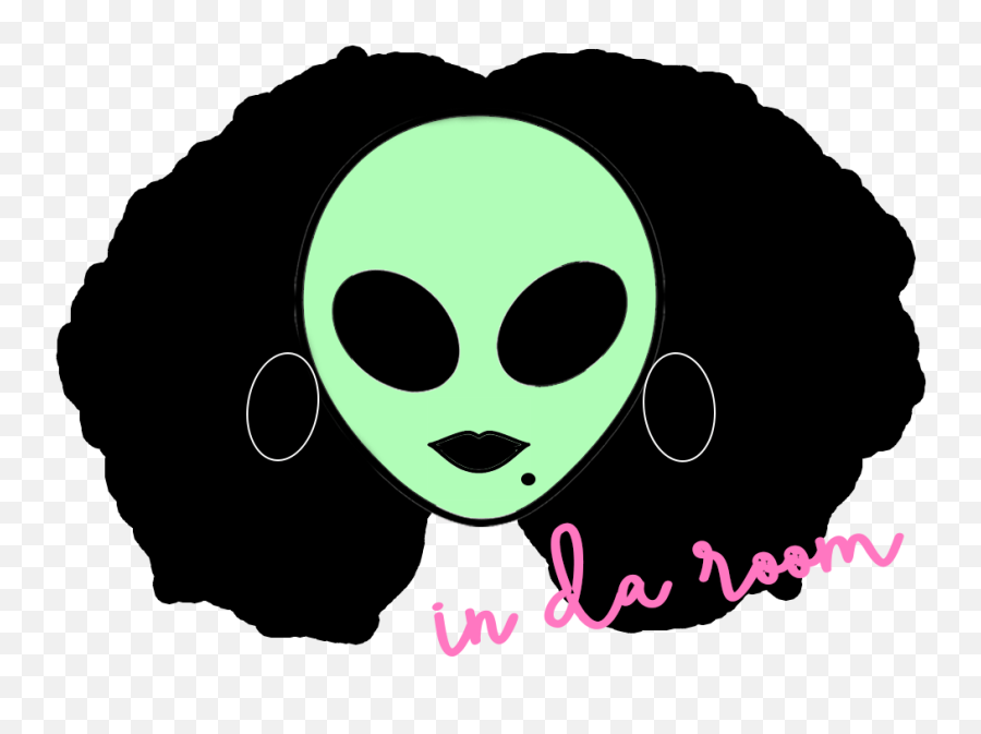 Alien In Da Room - Hair Design Emoji,Alpha Kappa Alpha Emoji