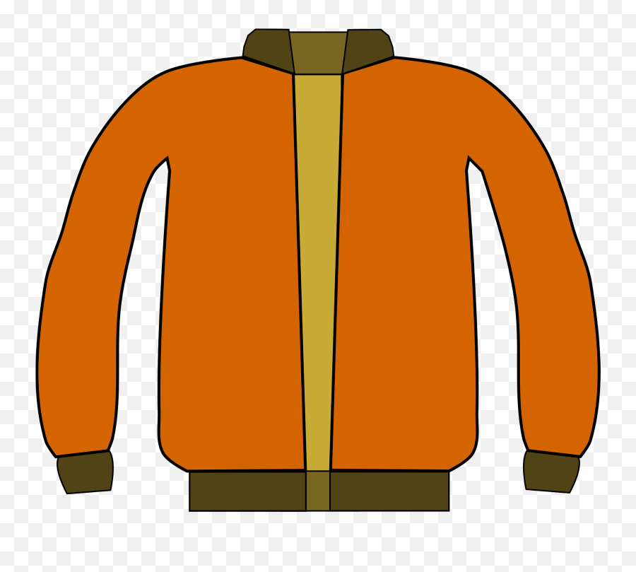 Orange Jacket Clipart - Jacket Clipart Emoji,Life Jacket Emoji