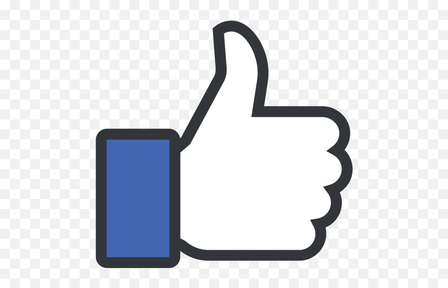 Facebook Like Button - Icon Like Logo Vector Emoji,Facebook Emojis