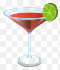 Cocktails Clipart Martini Cocktails - Transparent Background Martini Clip Art Emoji,Martini Emoji