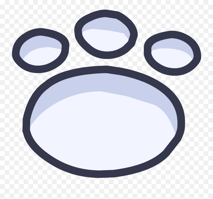 Paw Print Club Penguin Wiki Fandom - Dot Emoji,Pawprint Emoji