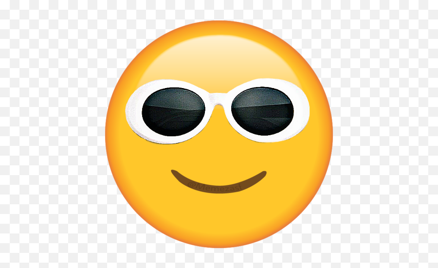 Sunglasses Glasses Emoji Sticker - Emoji With Clout Goggles,Glasses Emoji