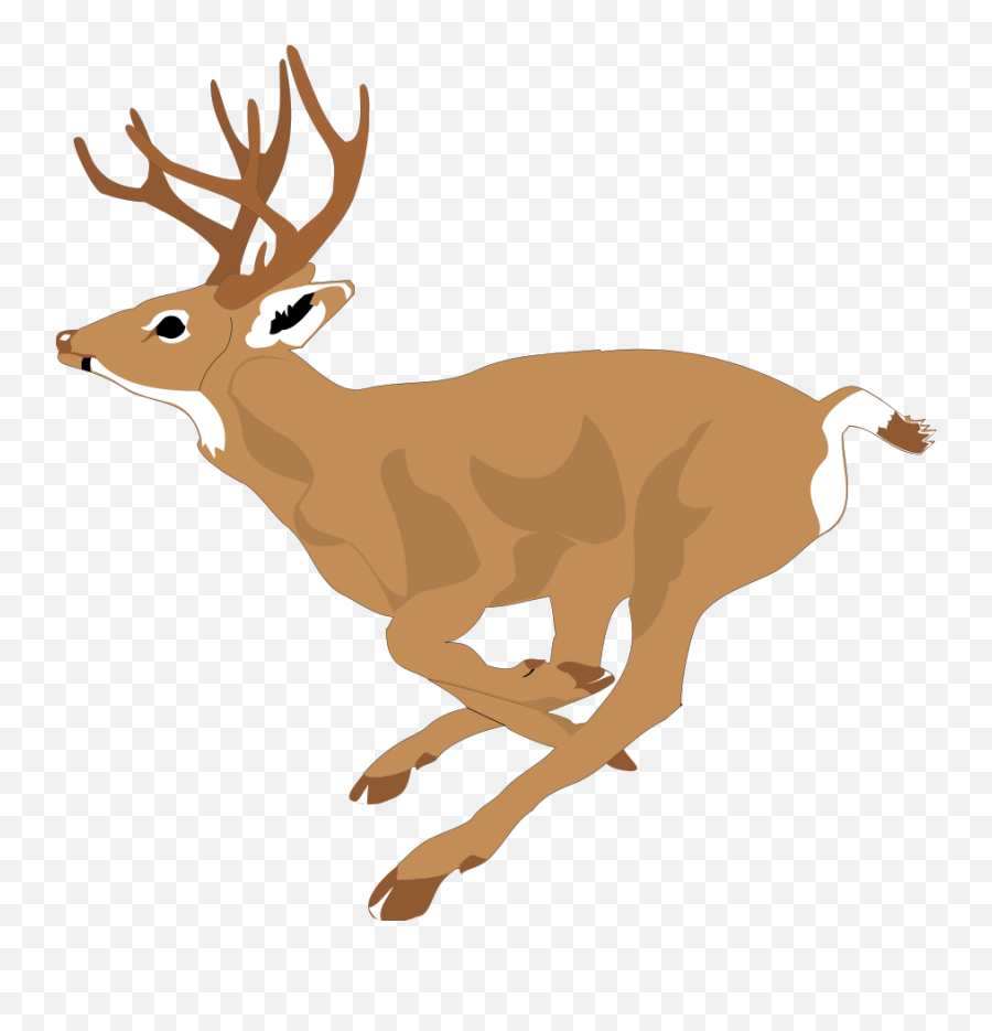 Deer Antler Clip Art Use These Free - Deer Running Clipart Emoji,Antler Emoji