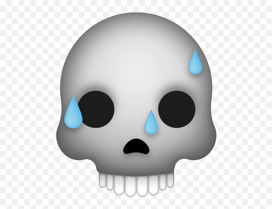 Animated Skull Emoji Png Image With No - Animated Skull Emoji,Skull Emoji