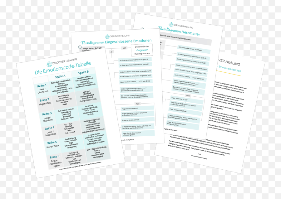 Emotionscode Starter Kit - Horizontal Emoji,Dr Bradley Nelson Emotion Chart