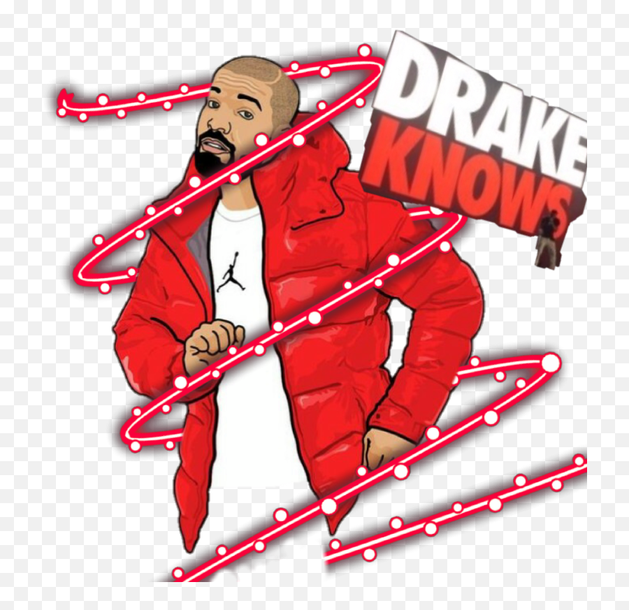 Drake Freedit Simple Easy Sticker - Cartoon Drake Png Emoji,Drake Emojis