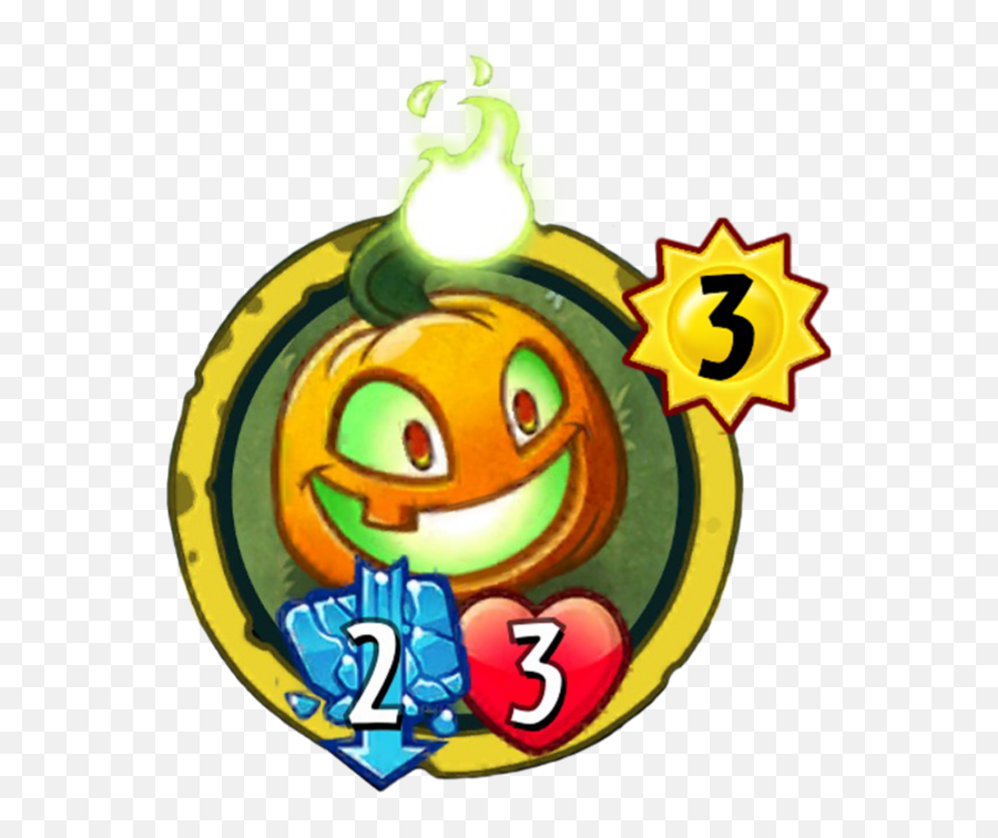 Jack Ou0027 Lantern Plants Vs Zombies Heroes Plants Vs - Plants Vs Zombies Heroes Power Flower Emoji,:o Emoticon